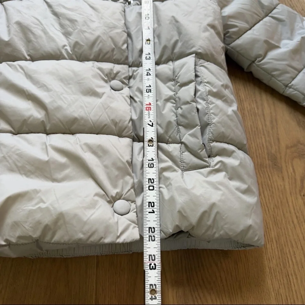 Banana Republic Women’s XXS Short Funnel Neck Duvet Puffer Jacket Coat Cozy